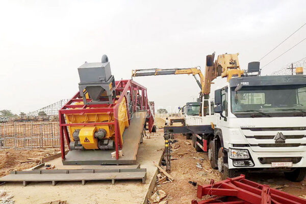 Mobile Concrete Batching Plant - Hamac